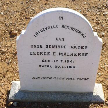 MALHERBE George E. 1841-1916