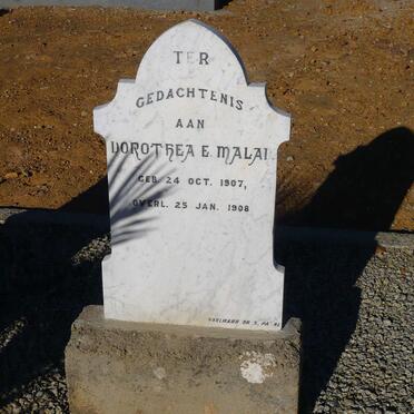 MALAN Anna M. 1905-1906 :: MALAN Dorothea E. 1907-1908 :: MALAN Stephanus P. 1909-1909