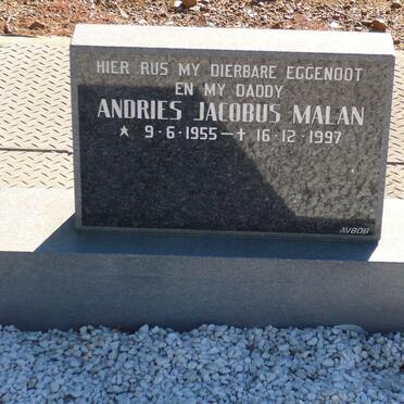 MALAN Andries Jacobus 1955-1997