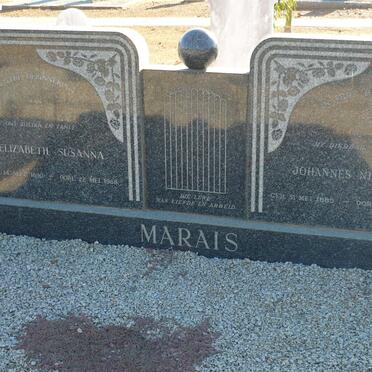 MARAIS Johannes Nicolaas 1885-1957 &amp; Elizabeth Susanna 1890-1968
