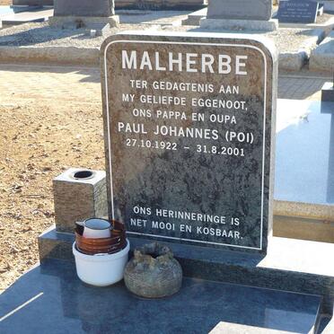 MALHERBE Paul Johannes 1922-2001