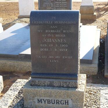MYBURGH Johannes 1905-1957