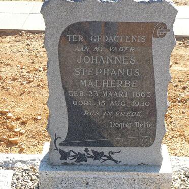 MALHERBE Johannes Stephanus 1863-1930