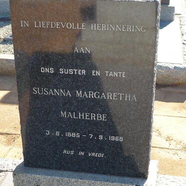 MALHERBE Susanna Margaretha 1885-1968