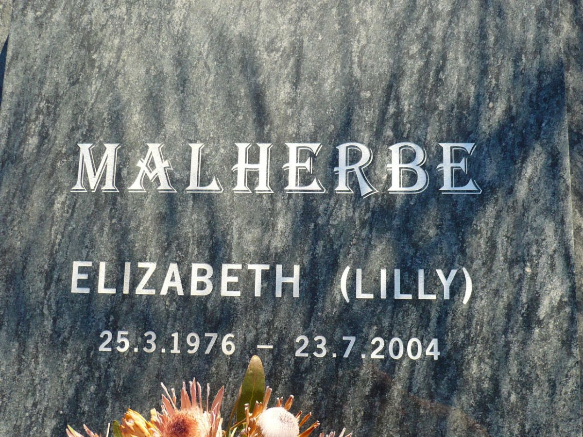 MALHERBE Elizabeth 1976-2004