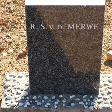 MERWE R.S., v.d.