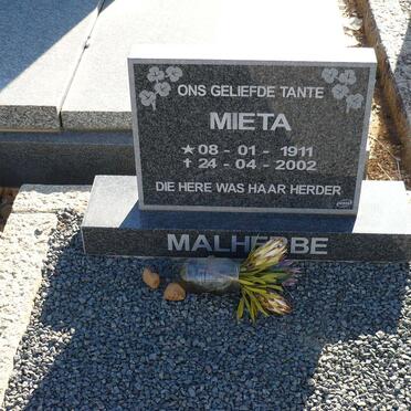 MALHERBE Mieta 1911-2002