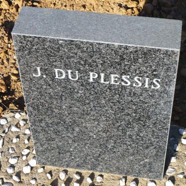 PLESSIS J., du