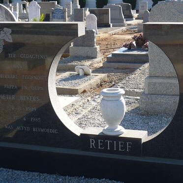 RETIEF Pieter Beyers 1909-1985