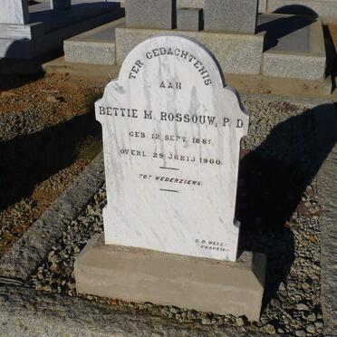 ROSSOUW Bettie M. 1881-1900
