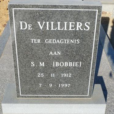 VILLIERS S.M., de 1912-1997
