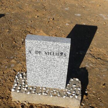 VILLIERS A., de