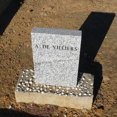 VILLIERS A., de