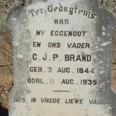 BRAND C.J.P. 1844-1935