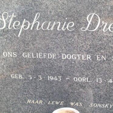 DREYER Stephanie 1943-1969