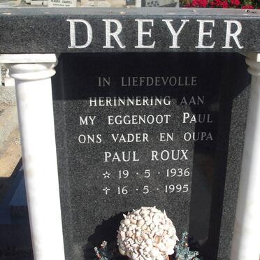 DREYER Paul Roux 1936-1995