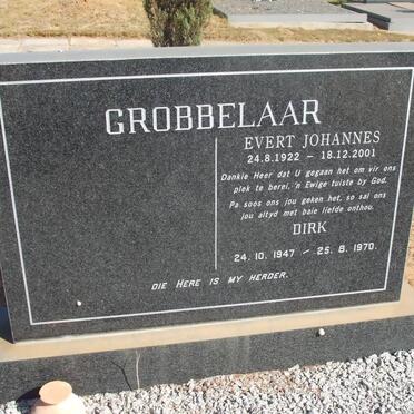 GROBBELAAR Evert Johannes 1922-2001 :: GROBBELAAR Dirk 1947-1970