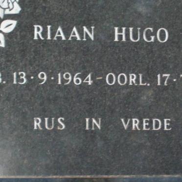 HUGO Riaan 1964-1991
