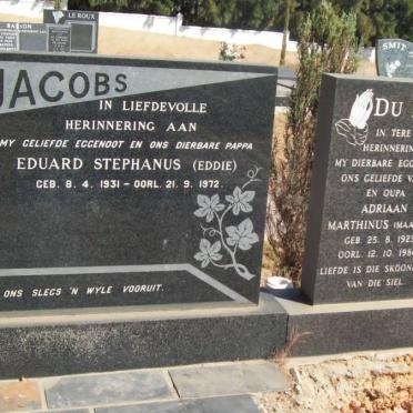 JACOBS ::  DU PREEZ