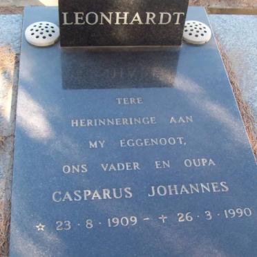 LEONHARDT Casparus Johannes 1909-1990