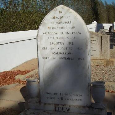 LOUW Jacobus Nel 1924-1993
