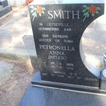 SMITH Petronella Anna 1908-1996