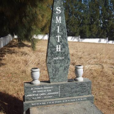 SMITH Lambertus Carel Johannes 1945-2004