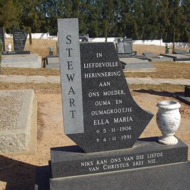 STEWART Ella Maria 1906-1991