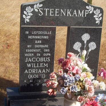 STEENKAMP Jacobus Willem Adriaan 1941-1997