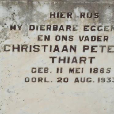 THIART Christiaan Peterus 1865-1933