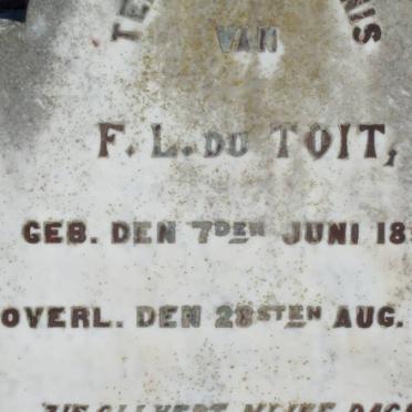 TOIT F.L., du 1852-1896