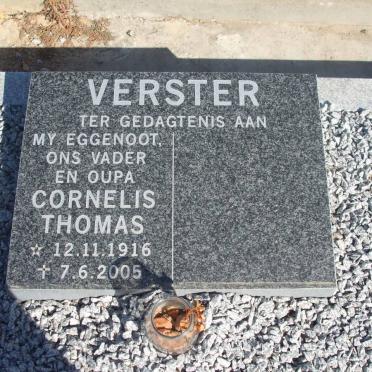 VERSTER Cornelis Thomas 1916-2005