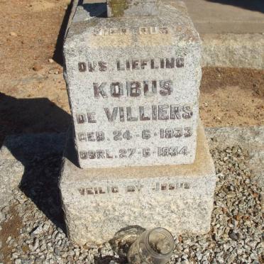 VILLIERS Kobus, de 1933-1934