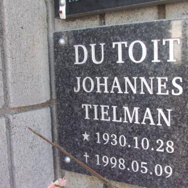 TOIT Johannes Tielman, du 1930-1998