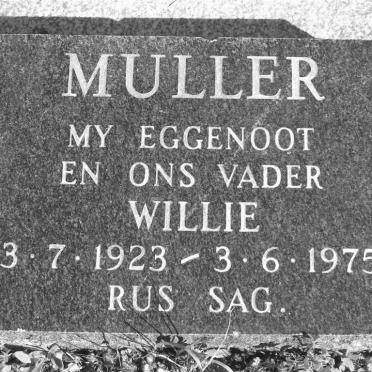 MULLER Willie 1923-1975