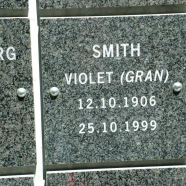 SMITH Violet 1906-1999