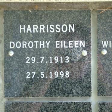 HARRISSON Dorothy Eileen 1913-1998