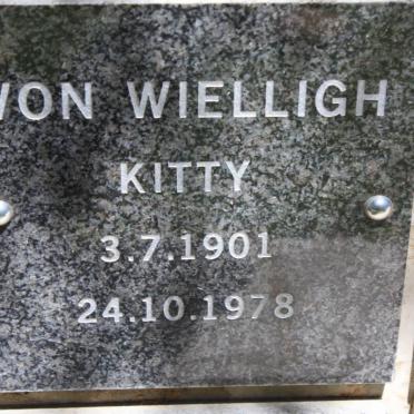 WIELLIGH Kitty, von 1901-1978