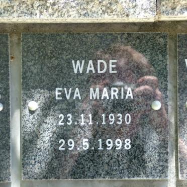 WADE Eva Maria 1930-1998