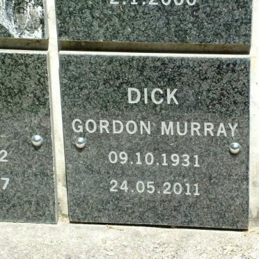 DICK Gordon Murray 1931-2011