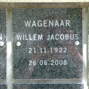 WAGENAAR Willem Jacobus 1922-2008