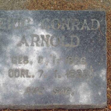 ARNOLD Eric Conrad 1926-1933