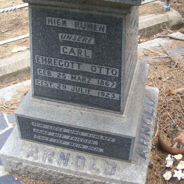 ARNOLD Carl Ehregott Otto 1867-1923 &amp; Dorothea Louise BORCHARDT 1870-1947 