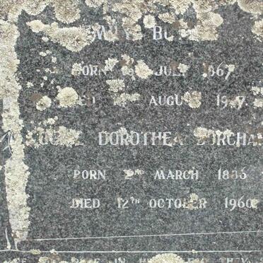 BORCHARDT ? Dorothea 1886-1960