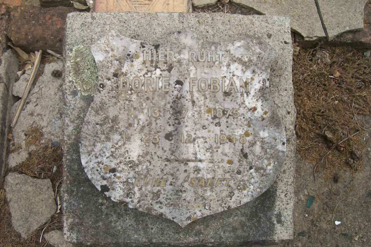 FOBIAN Dorie 1875-1948