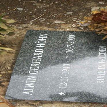 HOHN Alwin Gerhard 1940-2000