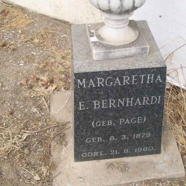 BERNHARDI J.A.Family grave 