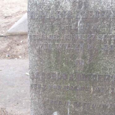 BREDEKAMP Jacobus H. 1830-1921 &amp; R. Maria formerly ROUX nee LOUW 1831-1904