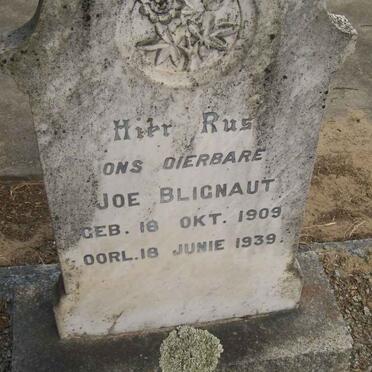 BLIGNAUT Joe 1909-1939