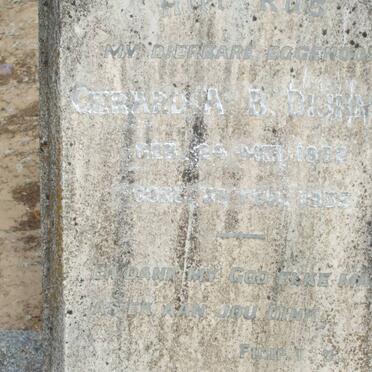 DIJKMANN Gerard A.B. 1852-1935